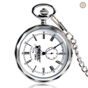 Montre à gousset mécanique homme élégante et classique