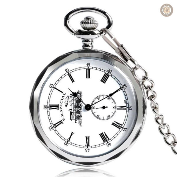Montre à gousset mécanique homme élégante et classique