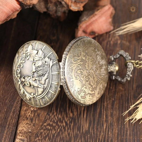 Montre vintage à gousset pour passionnés de chasse
