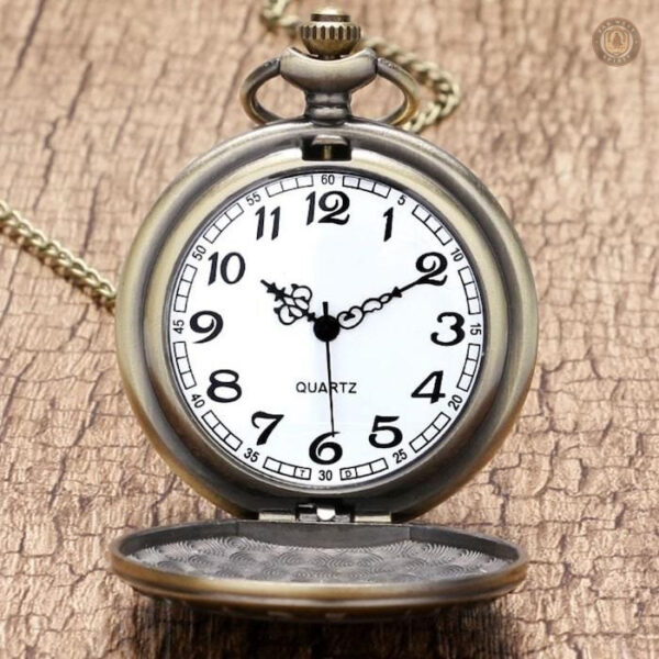 Montre à gousset pour homme, style automobile distinctif
