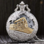 Montre gousset chic, style vintage Orient Express