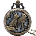 Montre à gousset masculine élégante et vintage