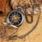 Accessoire vintage : montre à gousset mécanique