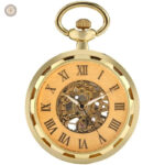 Montre à gousset mécanique neuve, style classique et élégant