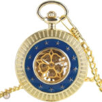 Montre à gousset mécanique à remontoir élégante