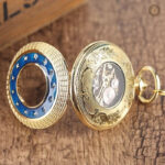 Accessoire vintage : montre à gousset mécanique raffinée