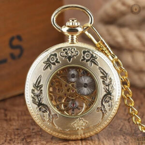 Montre à gousset à remontoir, style intemporel et sophistiqué