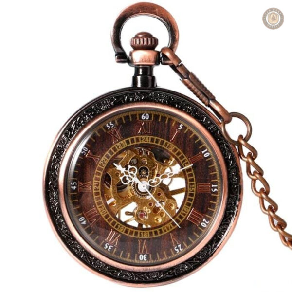 Montre à gousset mécanique vintage élégante et intemporelle