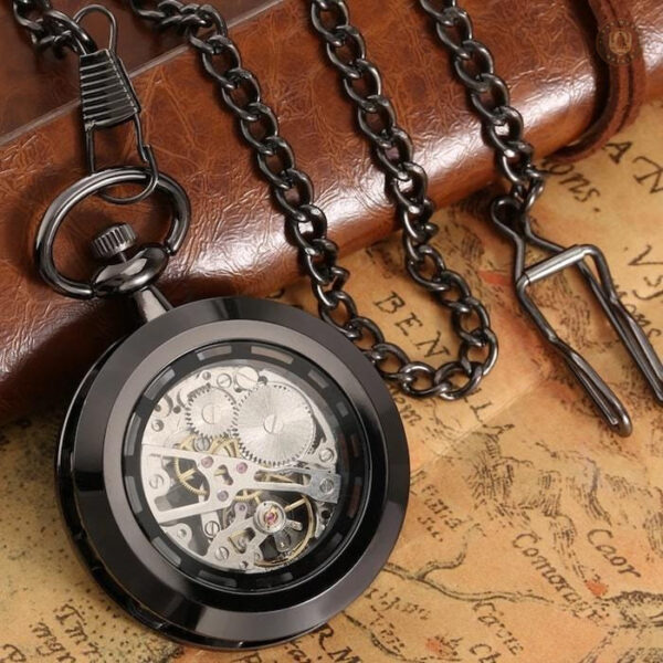 Montre à gousset homme au design contemporain