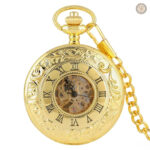 Montre à gousset mécanique style or