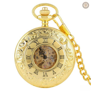 Montre à gousset mécanique style or