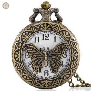 Montre à gousset Papillon, design élégant et raffiné