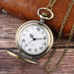 Montre à gousset artisanale, style Chef Apache