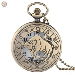 Montre à gousset Signe Zodiaque élégante et unique