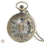 Accessoire tendance : montre à gousset zodiacale