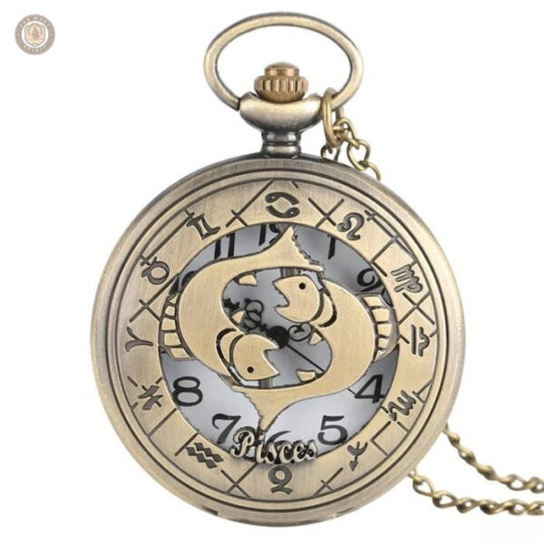 Montre à gousset au design inspiré des constellations