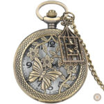 Montre à gousset vintage pour femme élégante