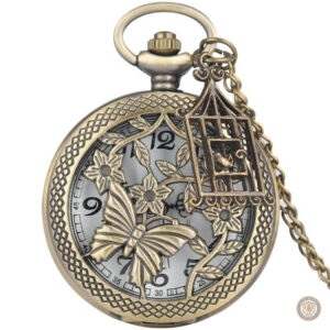 Montre à gousset vintage pour femme élégante