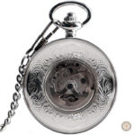 Accessoire horloger : montre à gousset automatique vintage