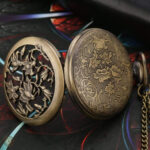 Montre de poche raffinée pour dames