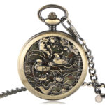 Montre à gousset automatique élégante et raffinée