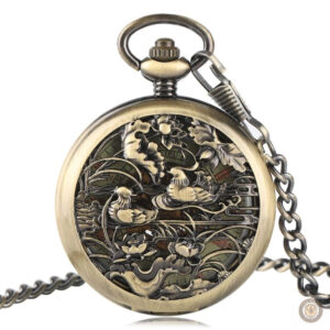 Montre à gousset automatique élégante et raffinée