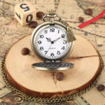 Montre à gousset classique avec finition soignée