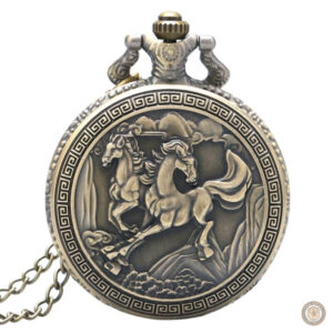 Montre à gousset femme élégante en collier