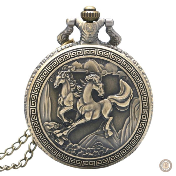 Montre à gousset femme élégante en collier