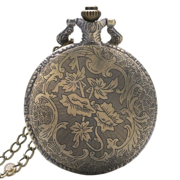 Collier montre à gousset au design raffiné