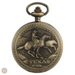 Montre à gousset Cowboy élégante et vintage
