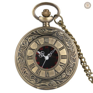 Montre à gousset gravée élégante et raffinée