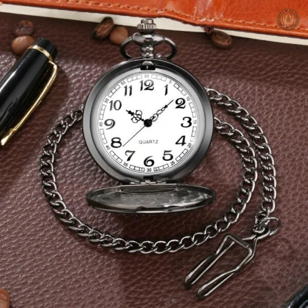 Accessoire classique pour homme, montre à gousset quartz