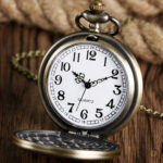 Montre à gousset homme au style rétro intemporel