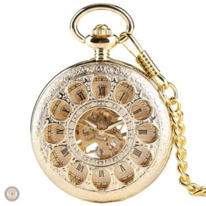 Montre à gousset mécanique élégante et classique