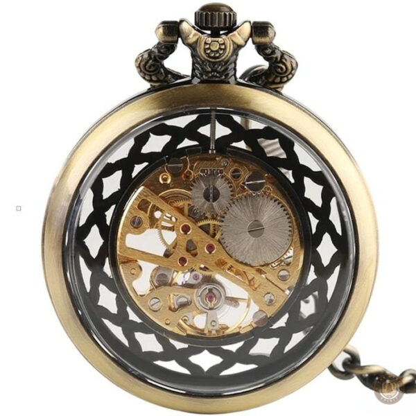 Montre à gousset classique, design mécanique