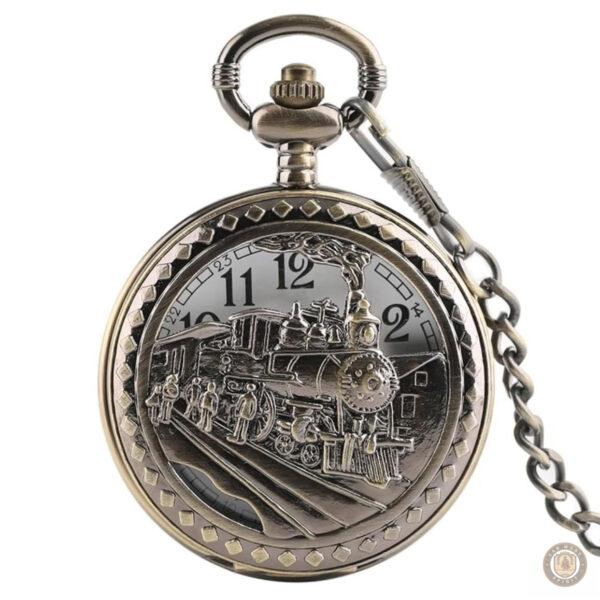 Montre à gousset neuve élégante et intemporelle