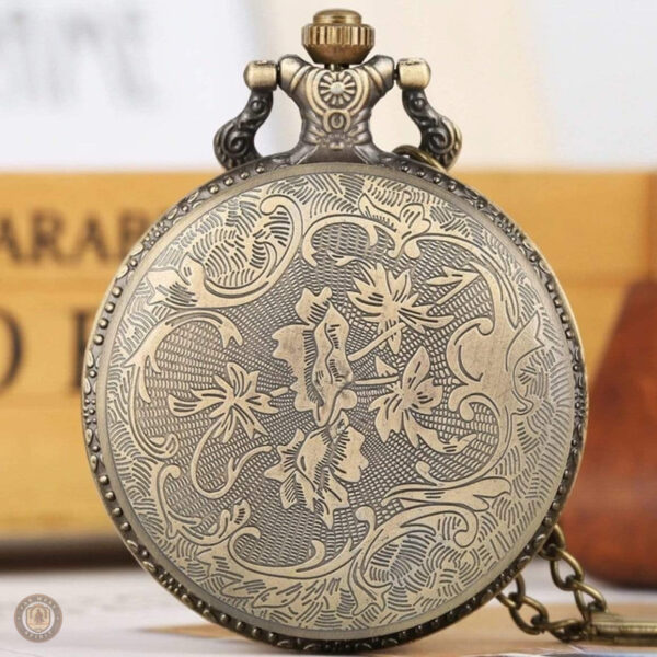 Accessoire classique : montre à gousset ours décoratif