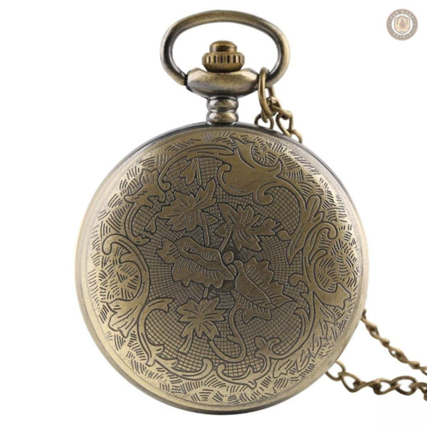 Montre à gousset classique, design raffiné en pendentif