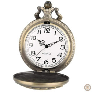 Montre à gousset au design inspiré du poker