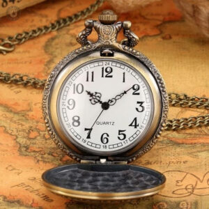 Accessoire horloger à gousset de couleur rose