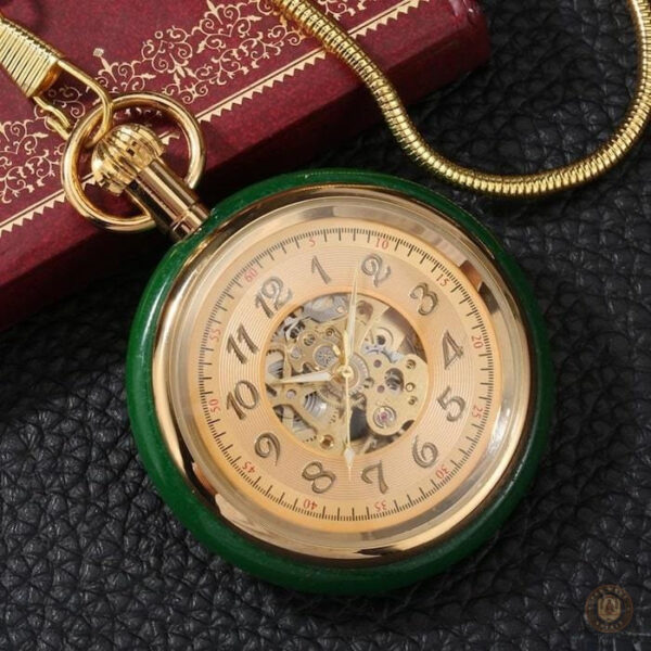 Gousset vert avec design classique et finition soignée