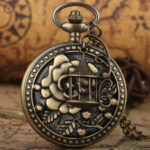 Montre à gousset féminine au design raffiné