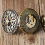 Montre à gousset homme avec design raffiné