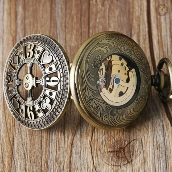 Montre à gousset homme avec design raffiné
