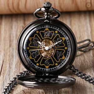 Accessoire horloger classique en noir