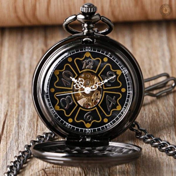 Accessoire horloger classique en noir