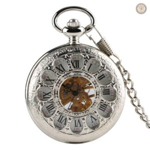 Montre de poche mécanique pour homme