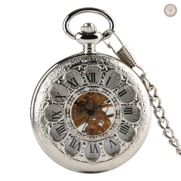 Montre de poche mécanique pour homme