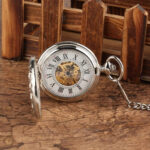 Accessoire vintage pour homme, montre de poche